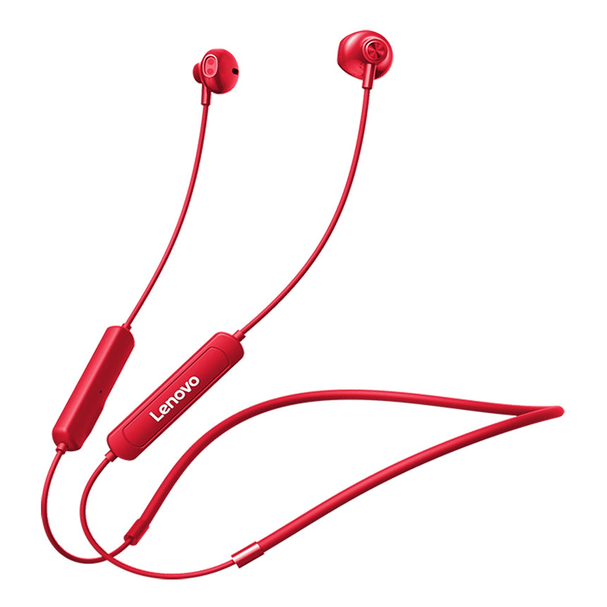 Lenovo SH1 Bluetooth 5.0 Wireless Neckband Headphones IPX8 Waterproof Magnetic Earphones with Noise Reduction Mic Lenovo SH1 Bluetooth 5.0 Wireless Neckband Headphones IPX8 Waterproof Magnetic Earphones with Noise Reduction Mic
